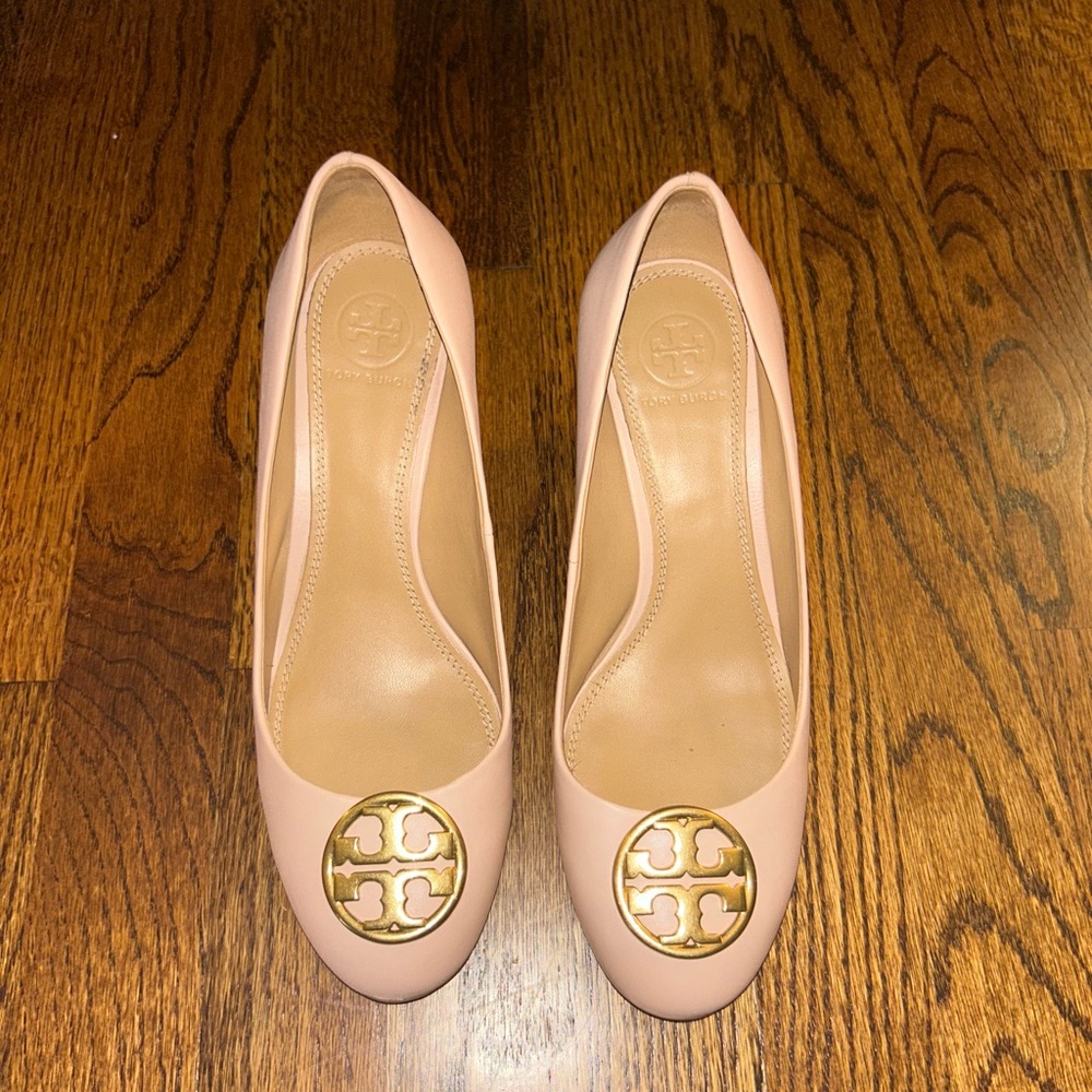 Tory Burch Blush Pink with Gold Logo